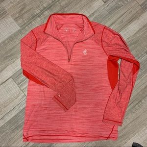 Red Atlanta Athletic Club Golf Pullover